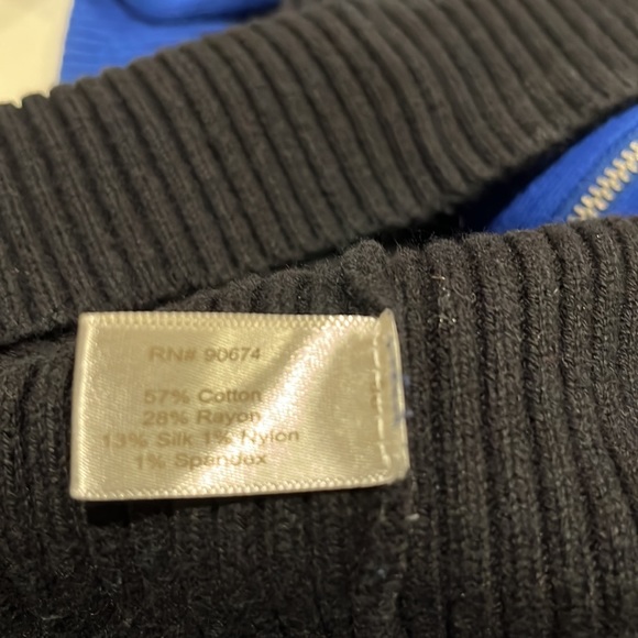 Boston Proper Full Zip Cardigan - Picture 7 of 8